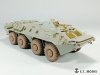 E.T. Model P35-128 Russian BTR-70 APC Sagged Wheels for Trumpeter kit 1/35